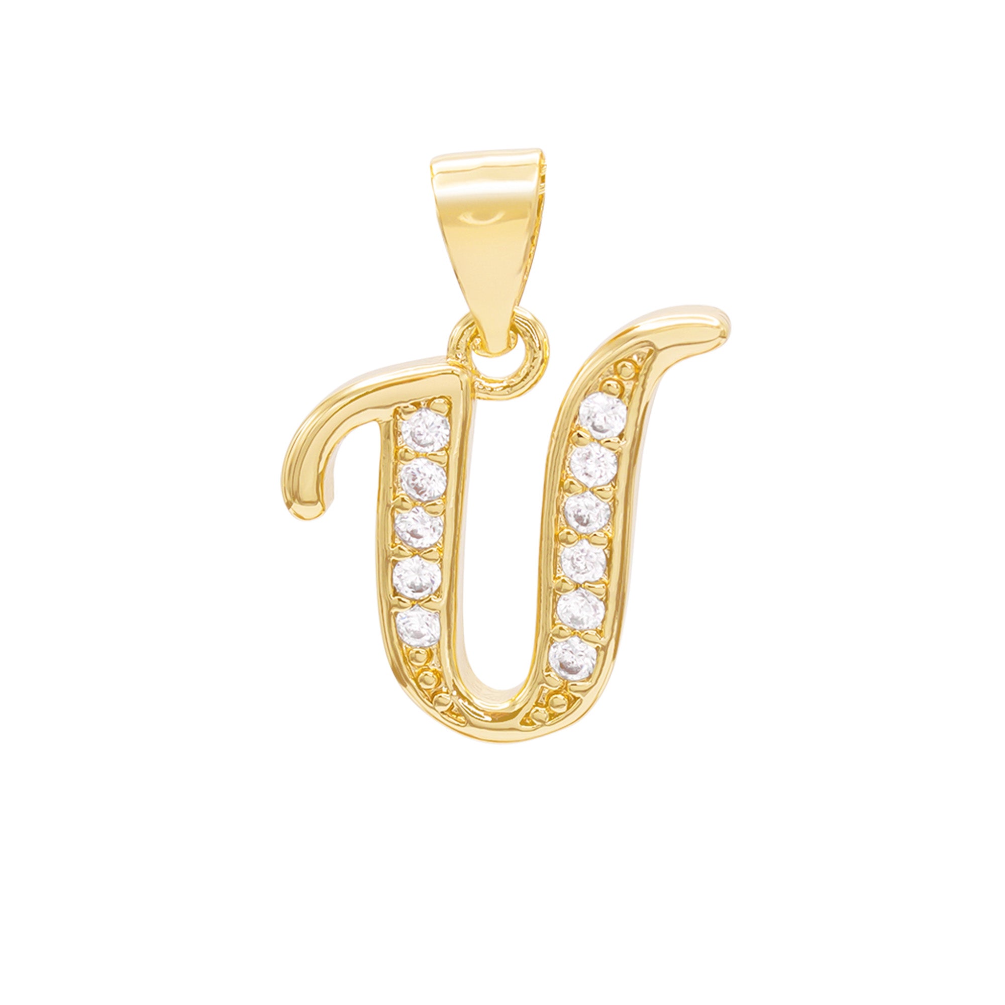 14K Gold Filled Charm Curb Foot Jewelry