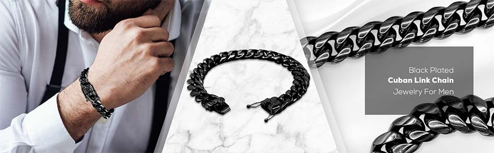 1 pc Fashion Style Box Chain Bracelet for Men's Daily Wear