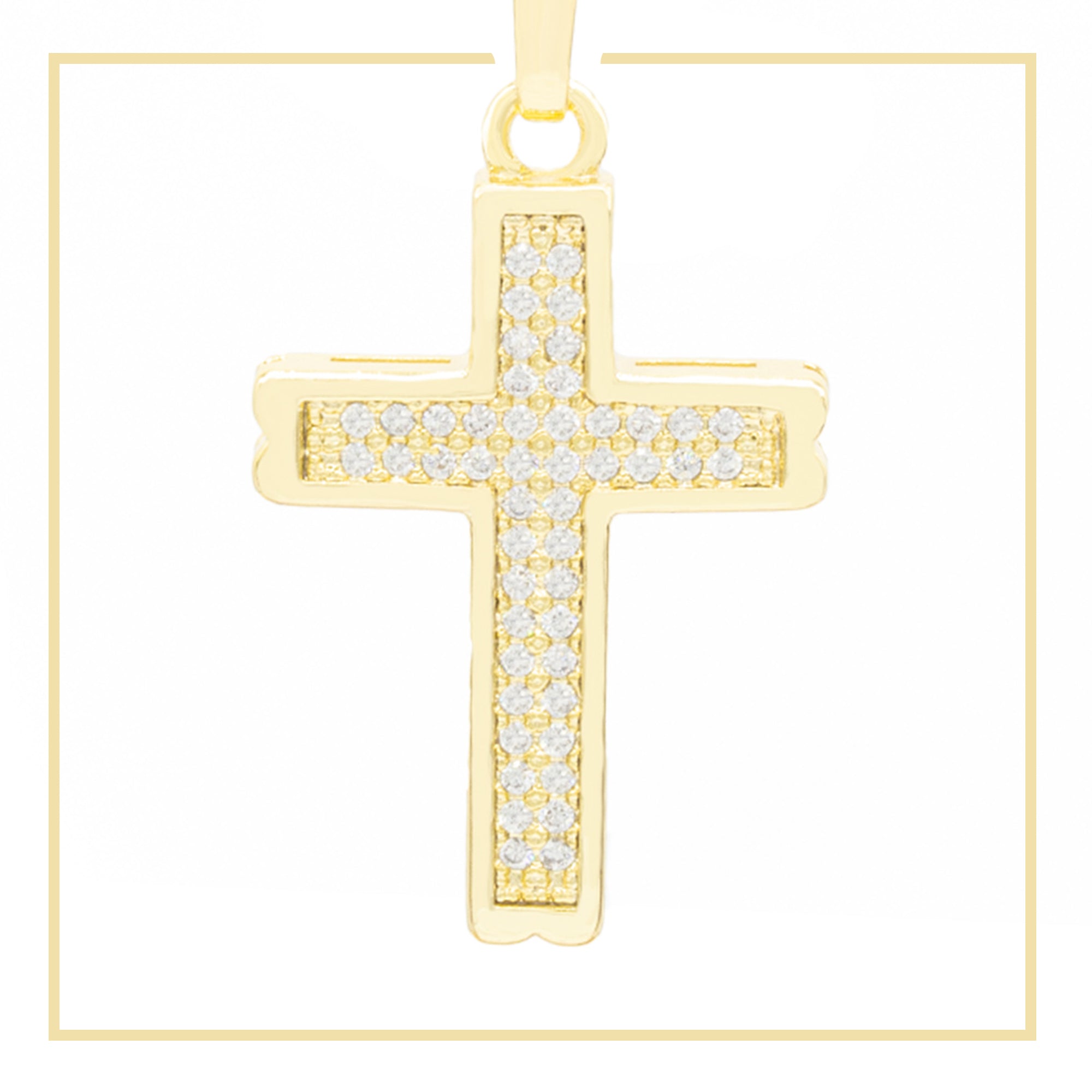 14K Gold Filled Cross Pendant Jewelry