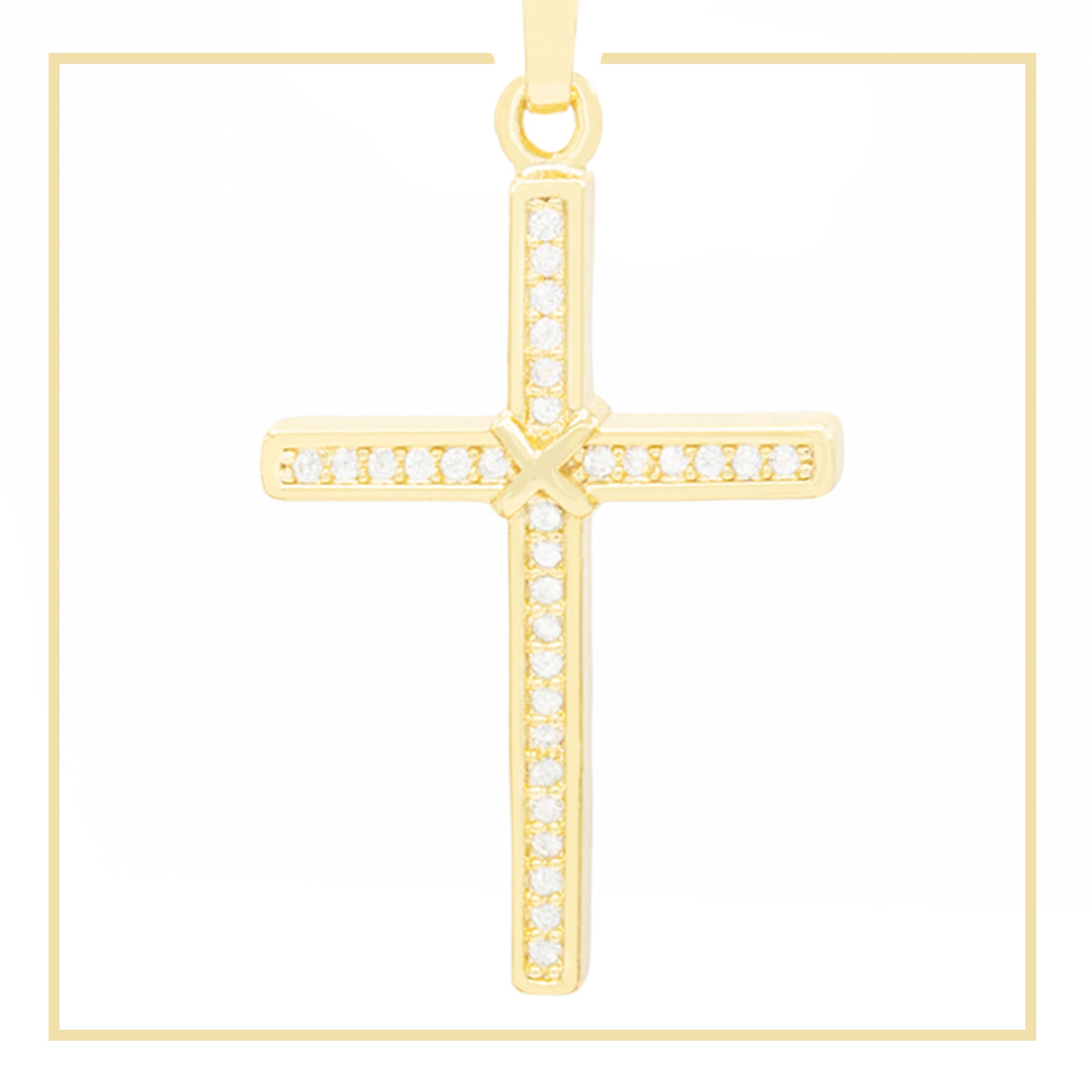 14K Gold Filled Cross Pendant Jewelry