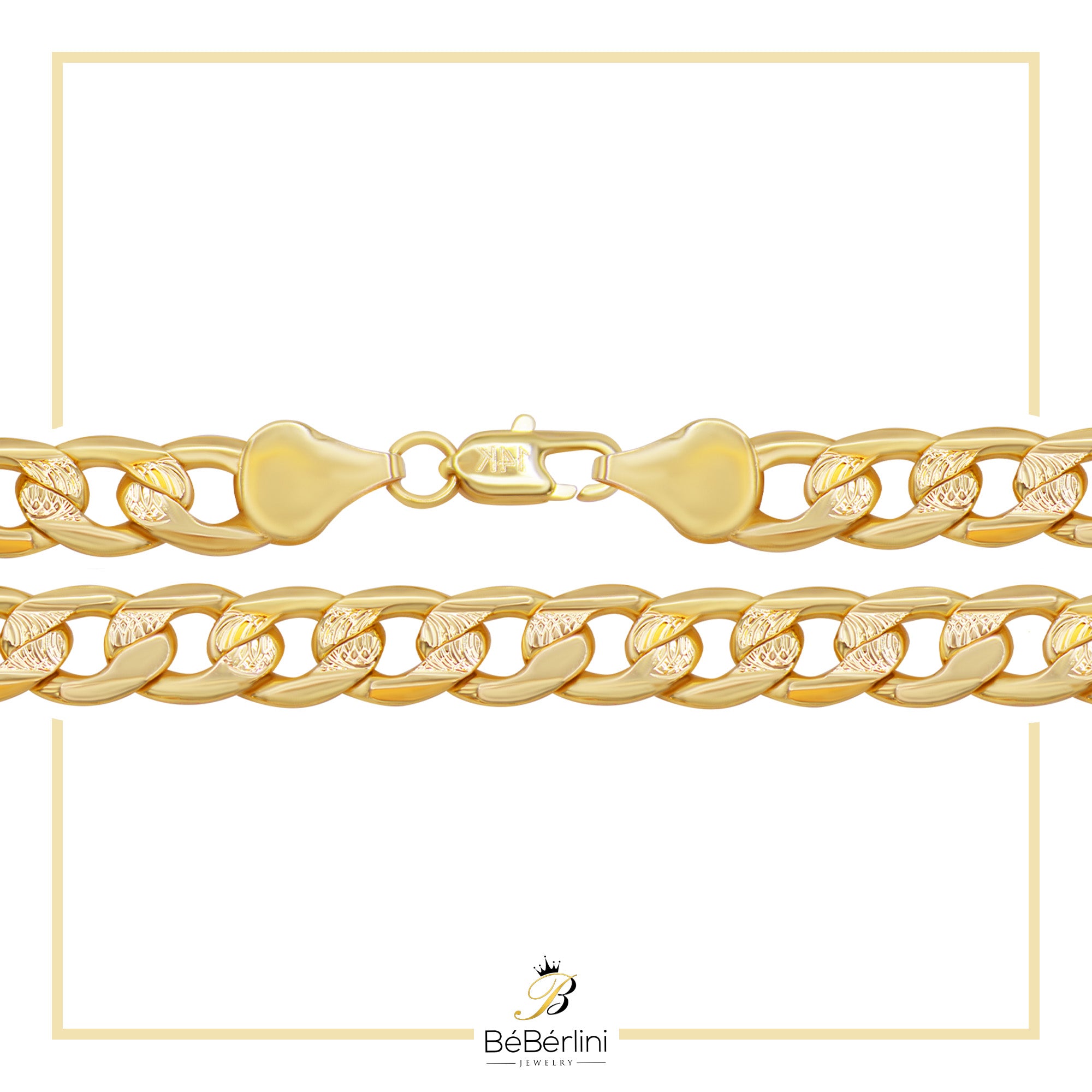 Mariner Chain 14K Gold Plated for Men 