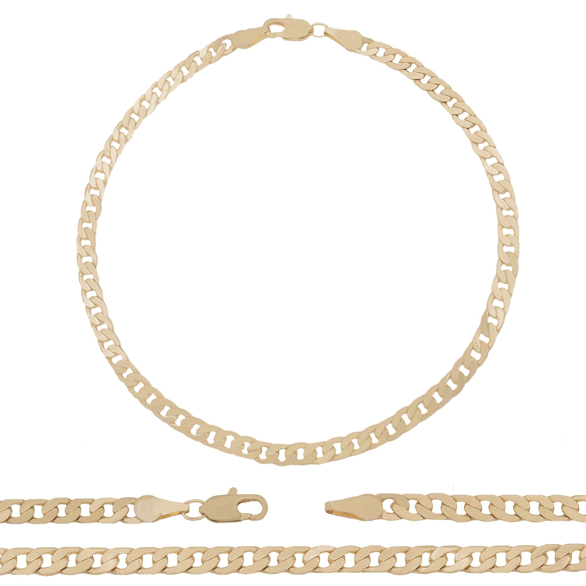 Cuban Link Chain Anklet Jewelry for Women