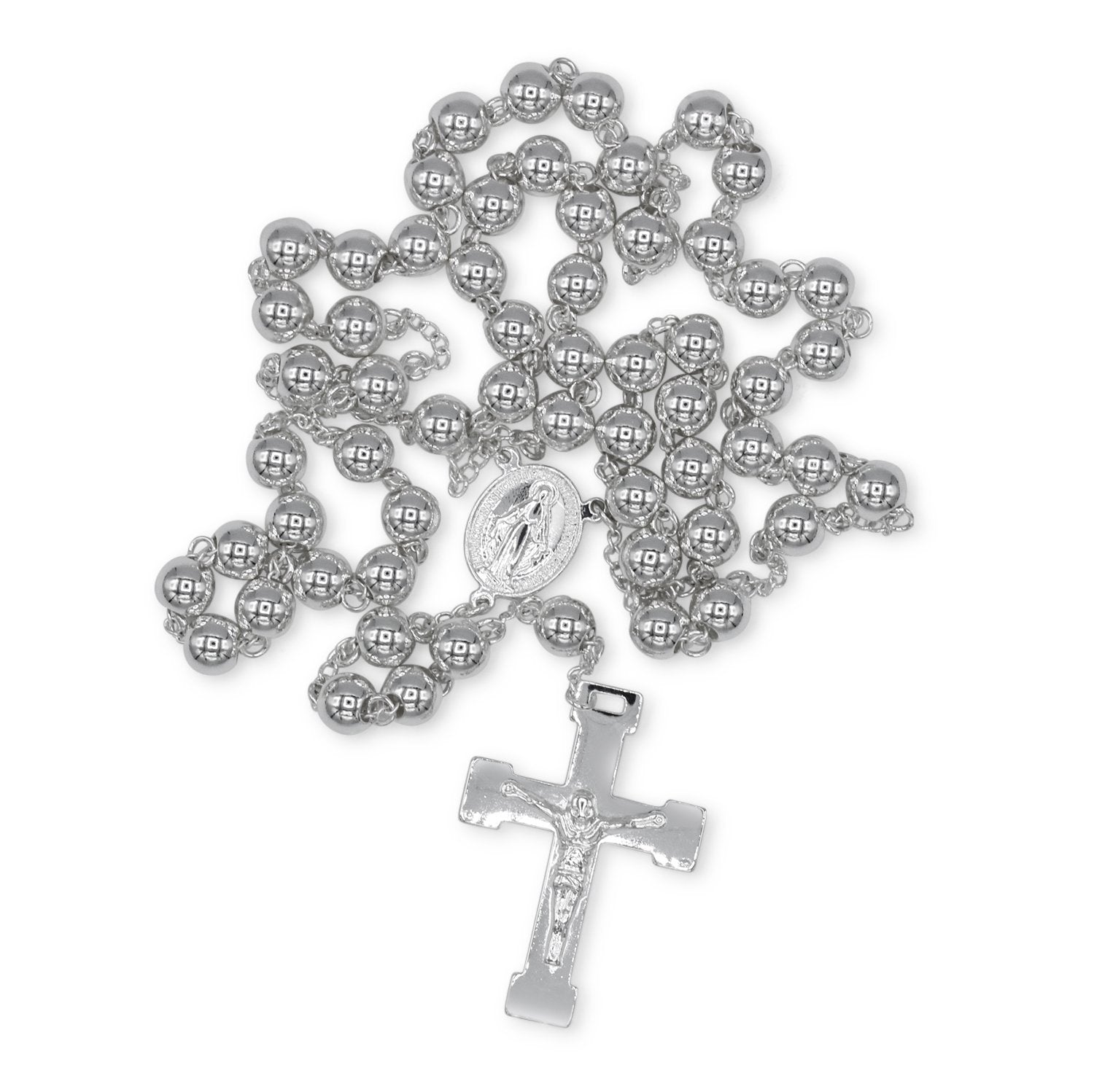 Cross Charm Necklace Set 
