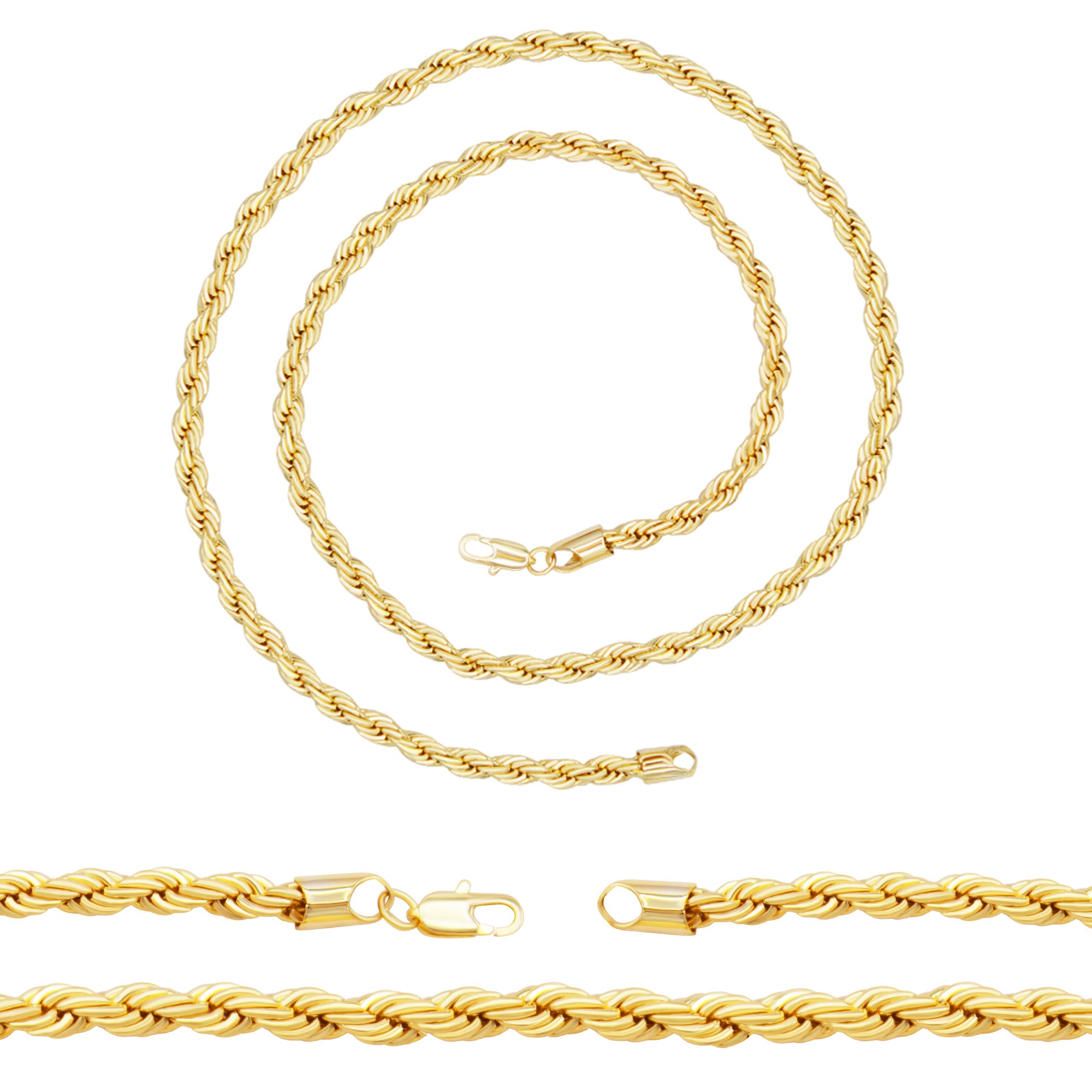 Rope Necklace Chain For Men