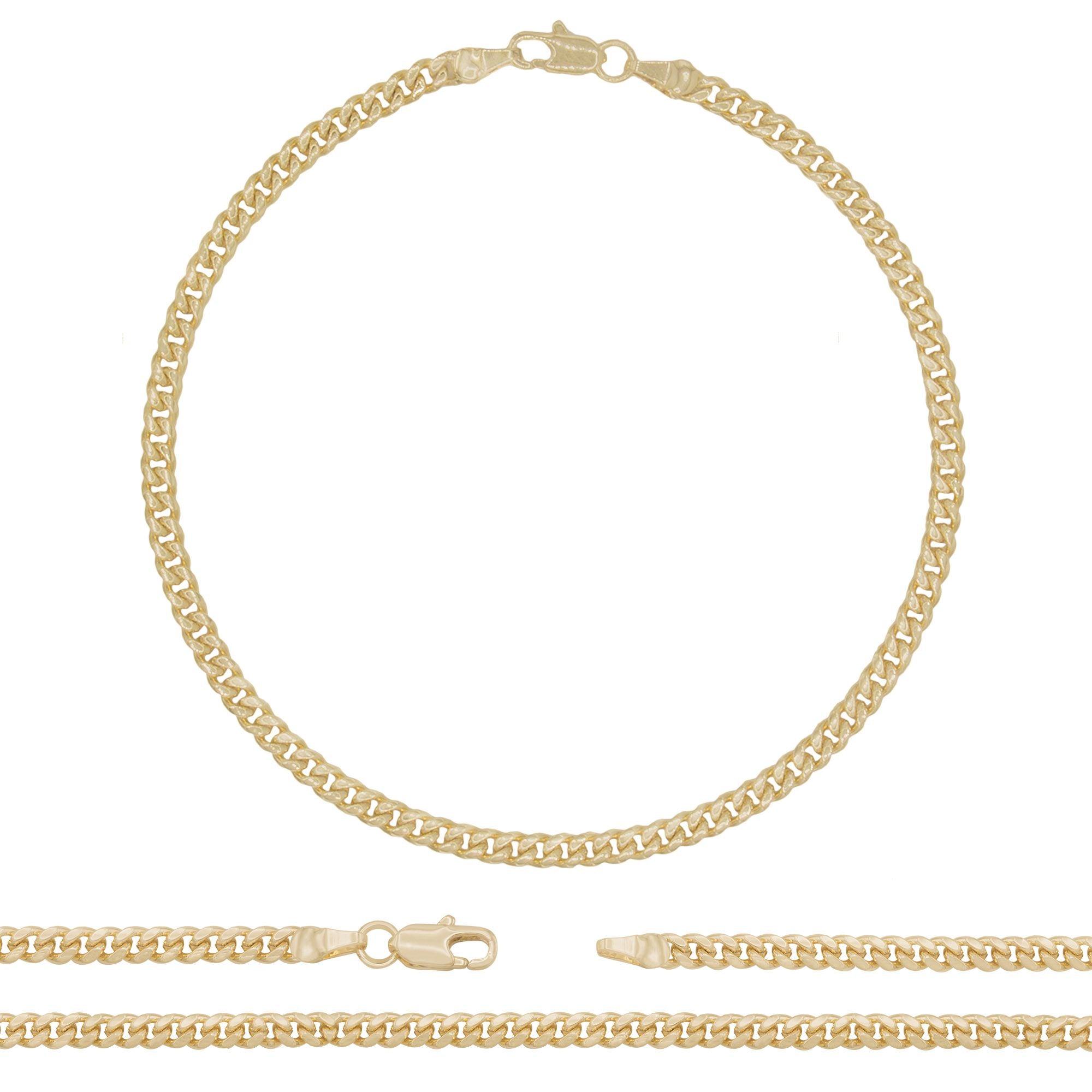 Cuban Link Chain Anklet 