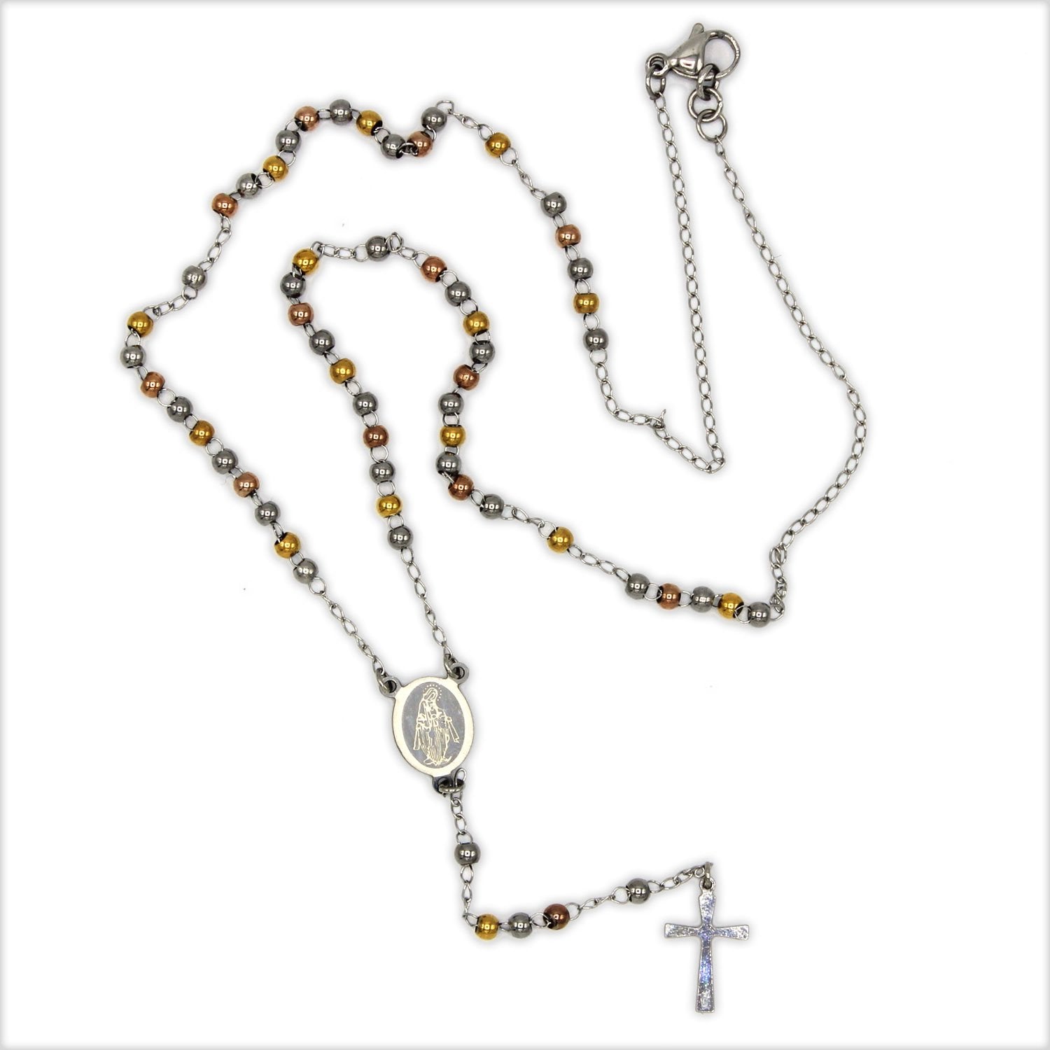 Rosary Necklace Set for Women
