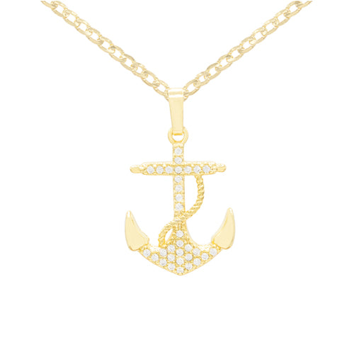 Anchor Cross Charm Jewelry